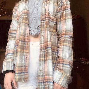 DISTRESSED FLANNEL